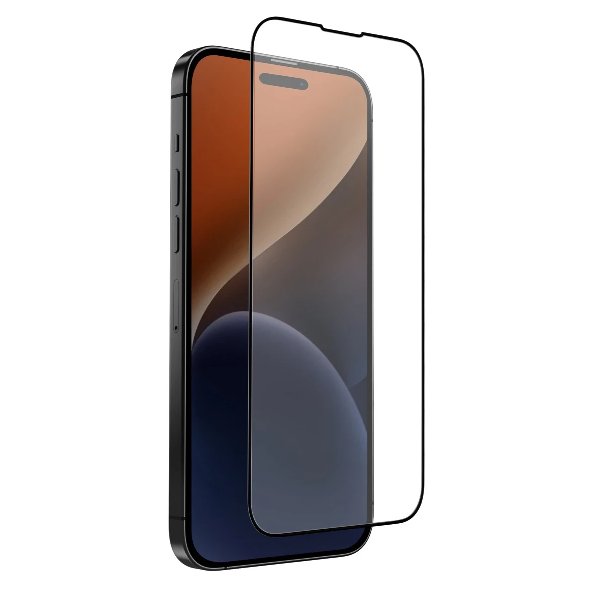 Uniq Apple iPhone 15 Pro Max Optix Mat Ekran Koruyucu - Siyah
