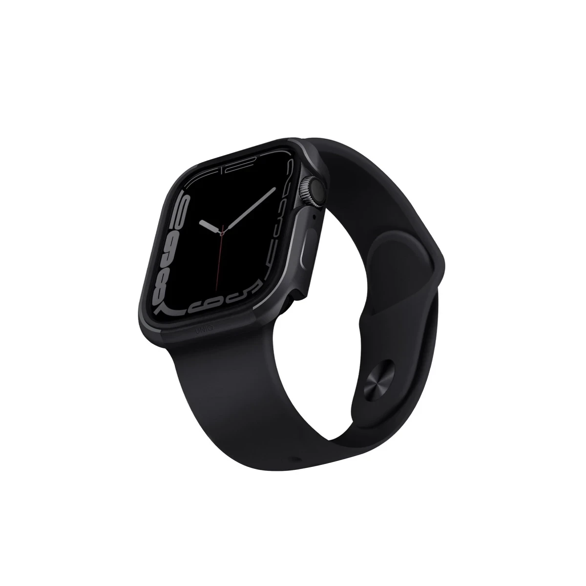 Uniq Apple Watch 45mm Valencia Saat Kasa Koruyucu - Siyah