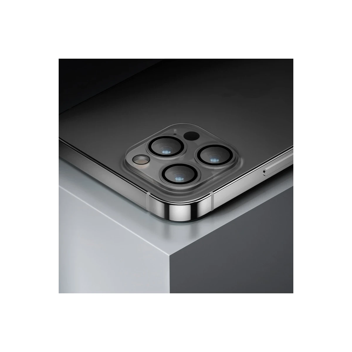 Uniq Apple iPhone 15 Optix Kamera Lens Koruyucu - Şeffaf