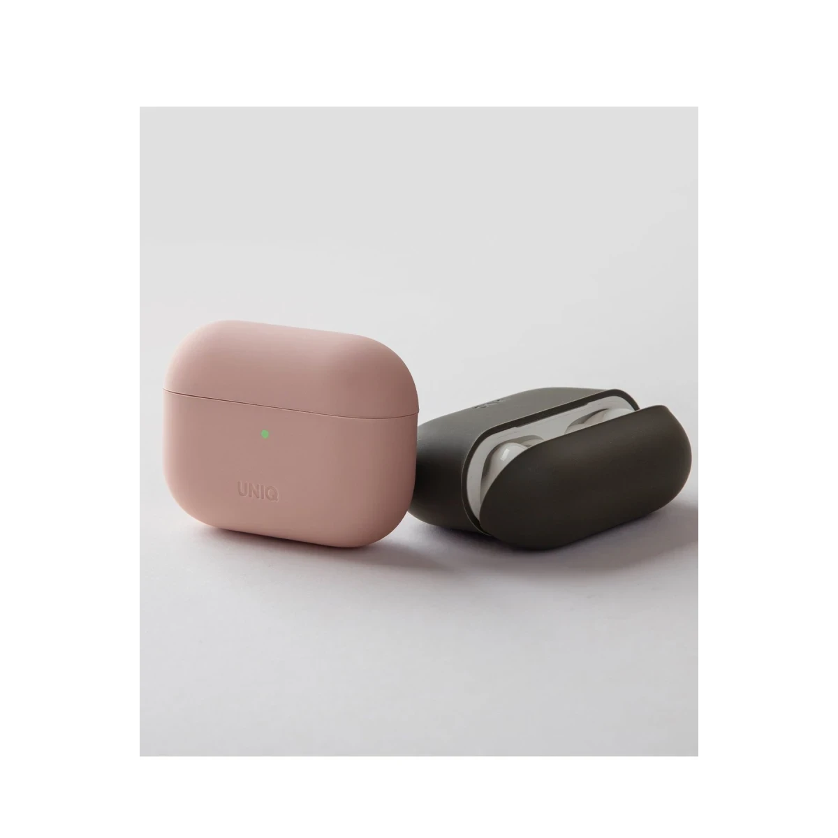 Uniq Apple Airpods Pro 2 (2.nesil) Lino Silikon Kılıf - Pembe