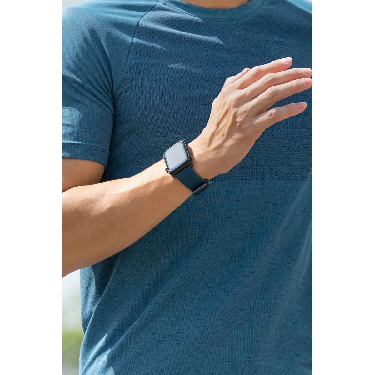 Uniq Apple Watch 41mm Linus Airosoft Silikon Kordon - Pembe