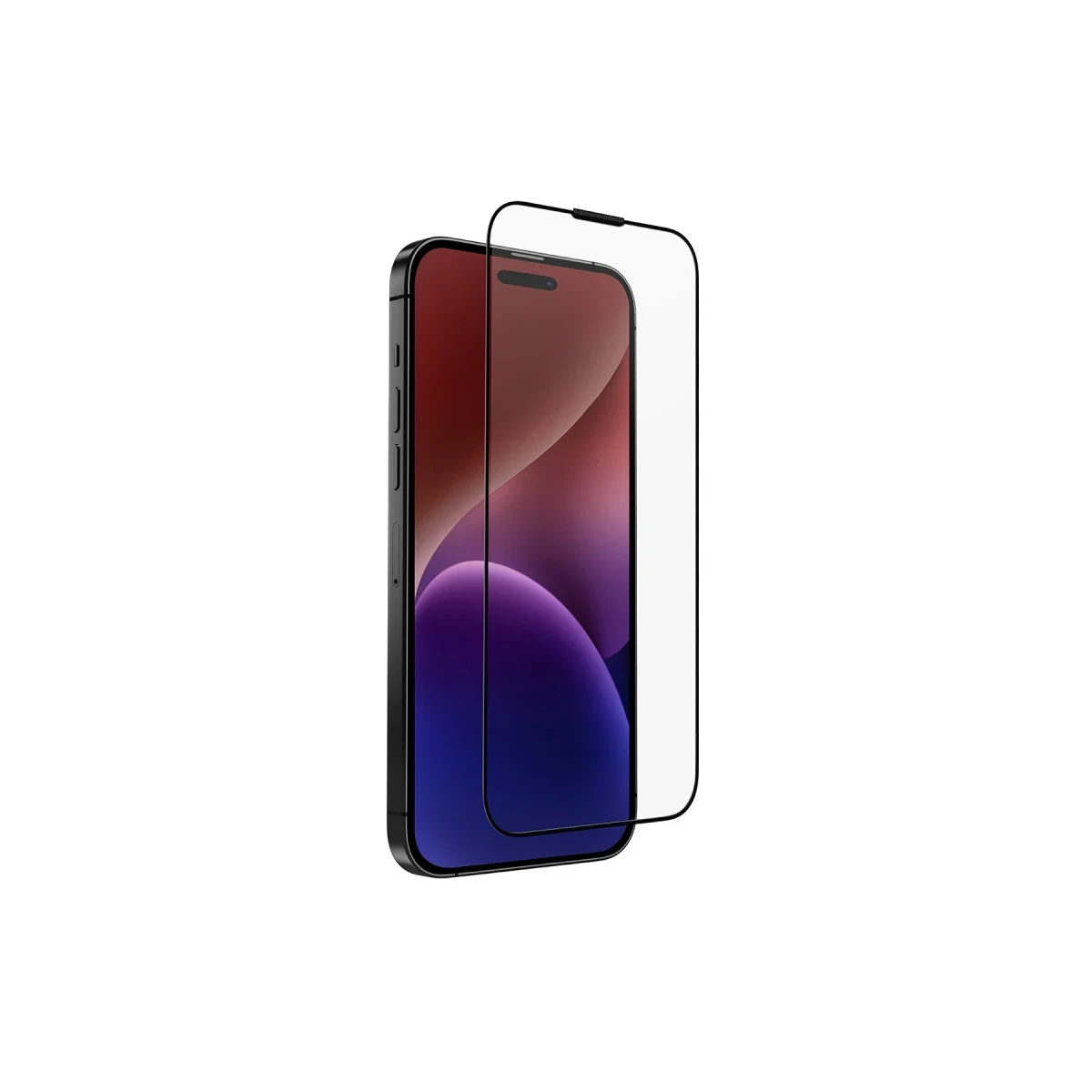 Uniq Apple iPhone 15 Pro Optix Vivid Cam Ekran Koruyucu - Siyah