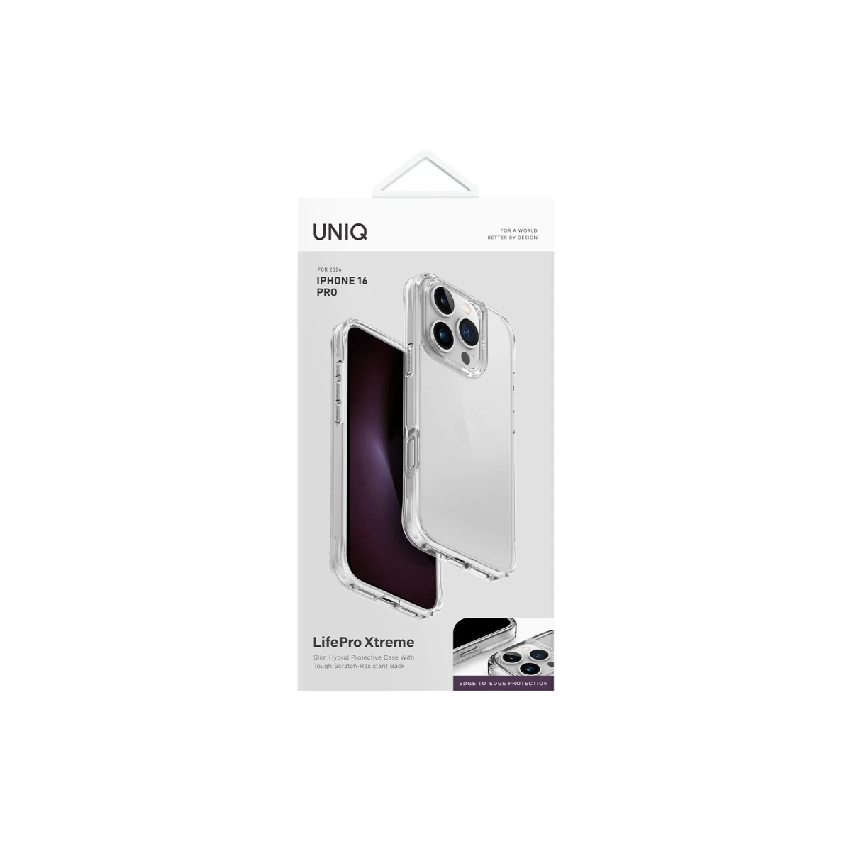 Uniq Apple iPhone 16 Pro Max LifePro Xtreme Kapak - Şeffaf