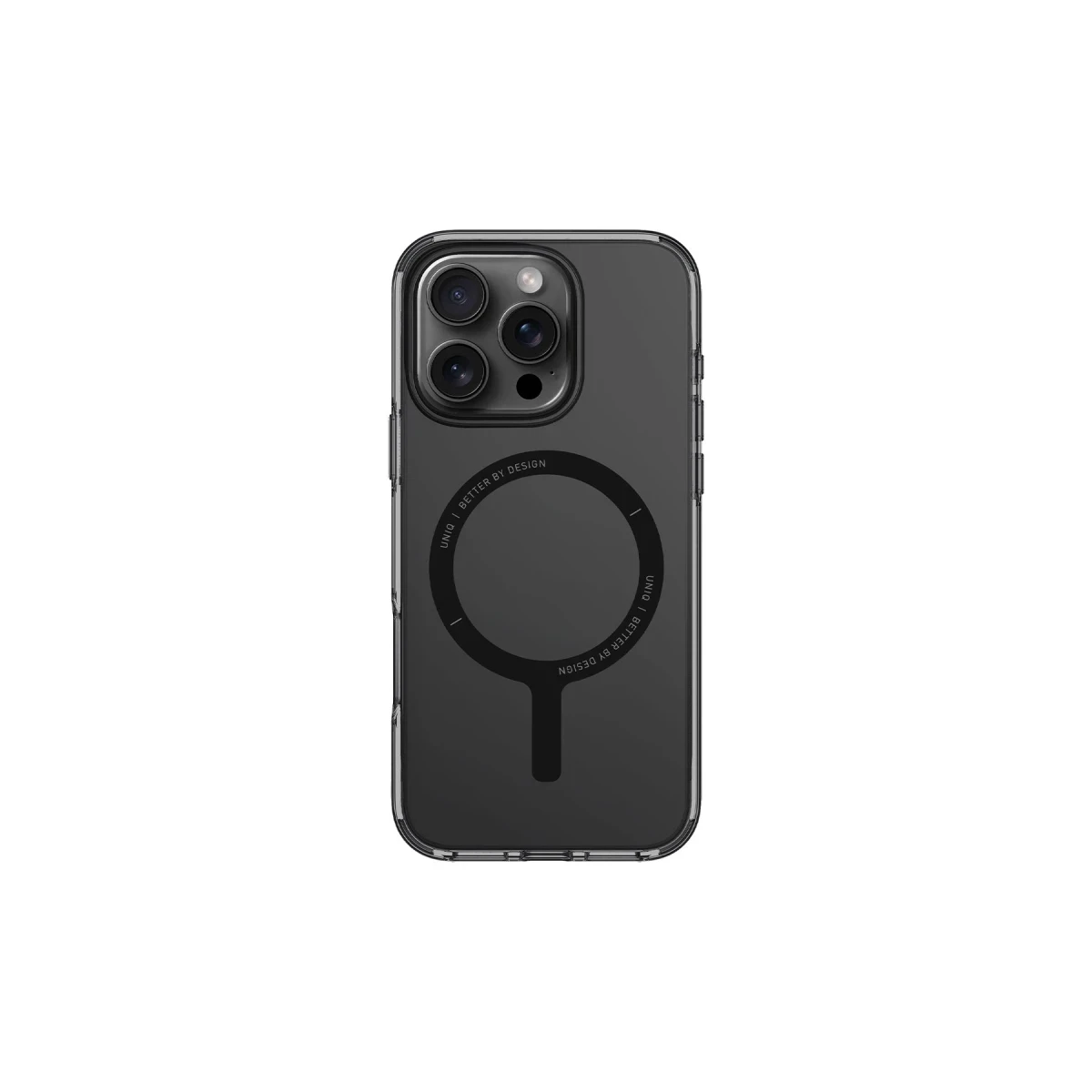 Uniq Apple iPhone 16 Pro Max Clario Magsafe Kapak - Siyah