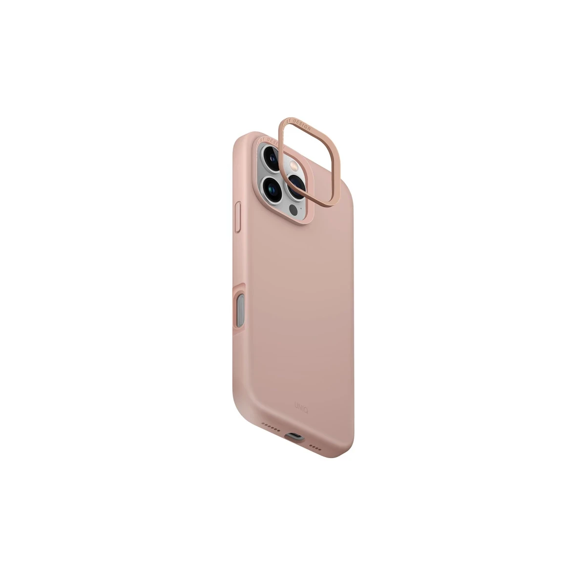 Uniq Apple iPhone 16 Pro Lino Hue Magsafe Kapak - Pembe