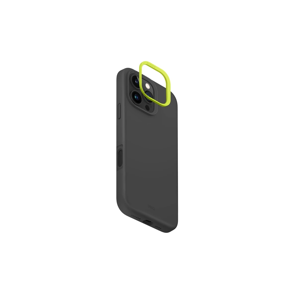 Uniq Apple iPhone 16 Pro Lino Hue Magsafe Kapak - Gri