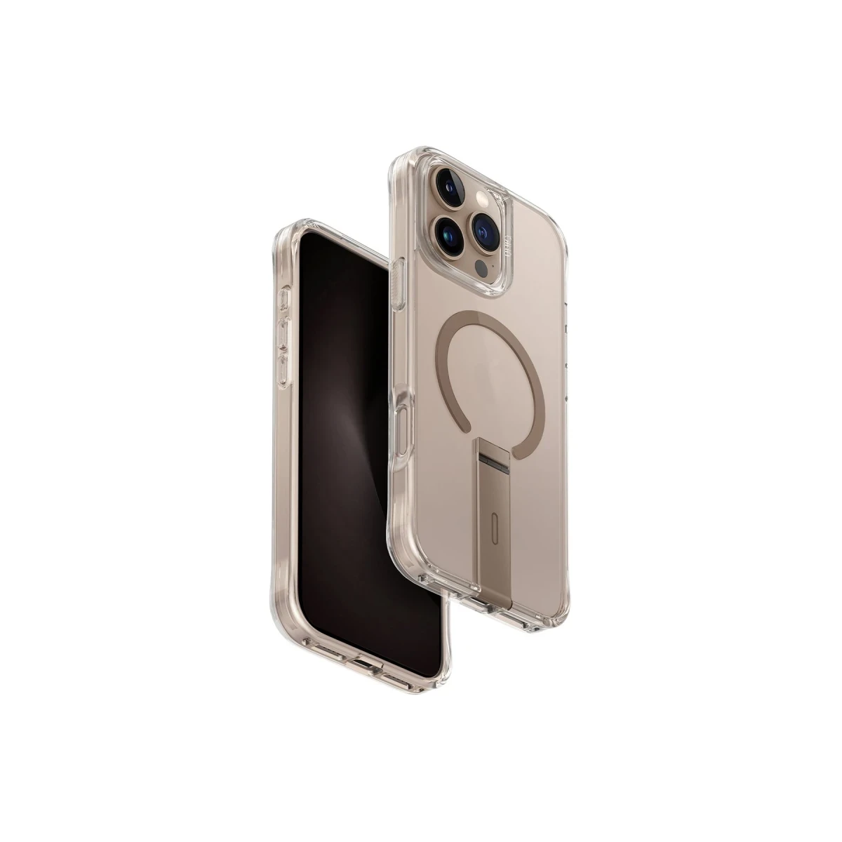 Uniq Apple iPhone 16 Pro Eleva Standlı Magsafe Kapak - Gold