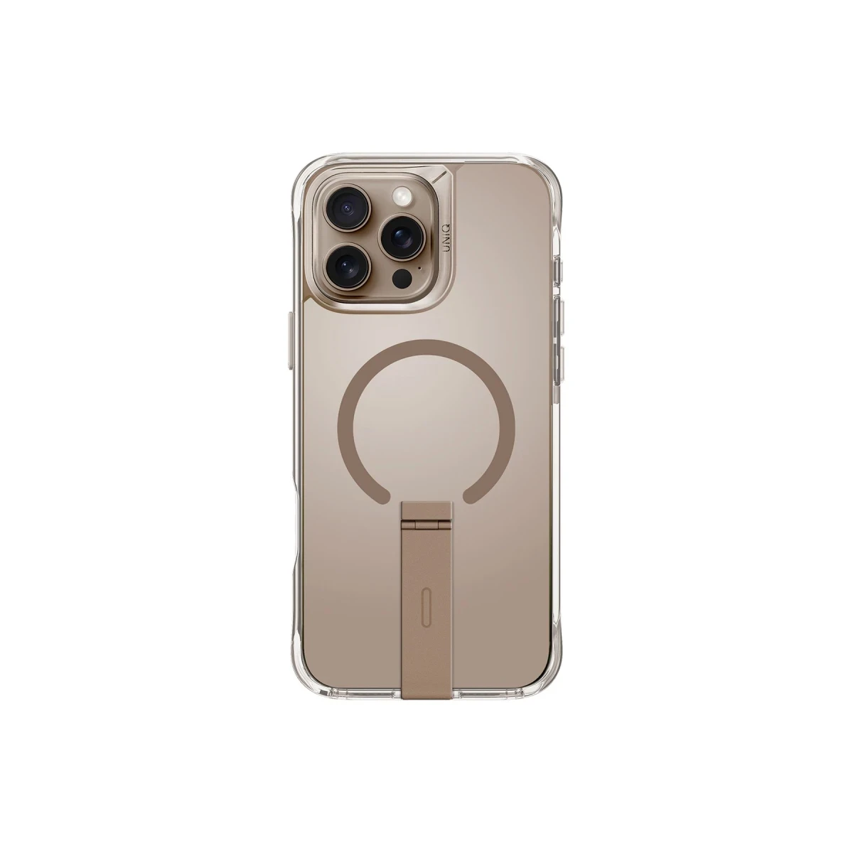 Uniq Apple iPhone 16 Pro Eleva Standlı Magsafe Kapak - Gold