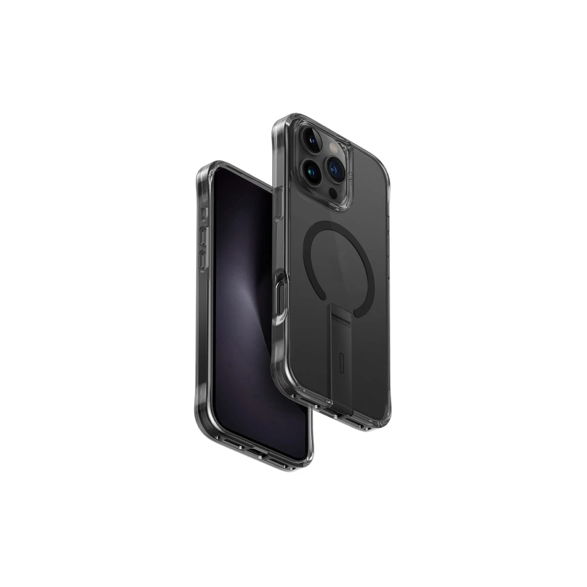 Uniq Apple iPhone 16 Pro Max Eleva Standlı Magsafe Kapak - Siyah
