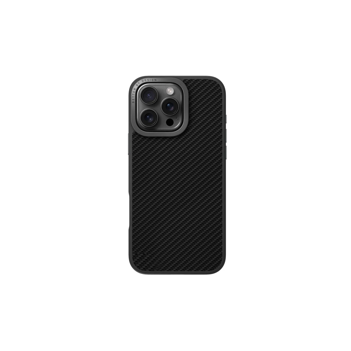 Uniq Apple iPhone 16 Pro Keva Max Karbon Magsafe Kapak - Siyah