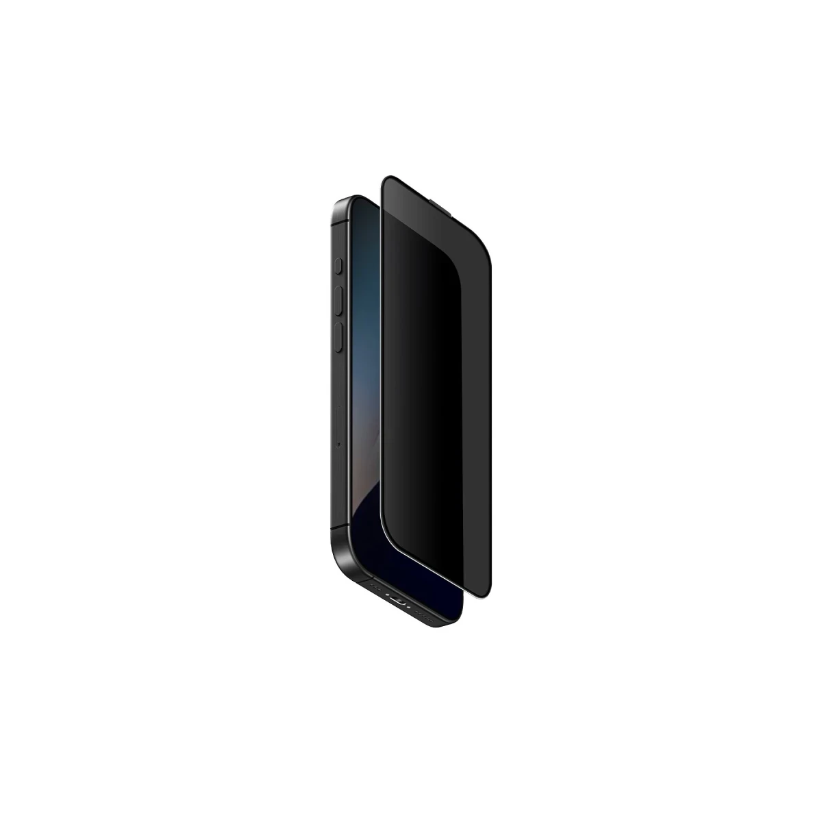 Uniq Apple iPhone 16 Pro Optix Hayalet Cam Ekran Koruyucu - Siyah