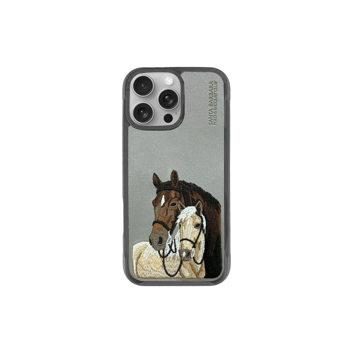 Santa Barbara Polo Racquet Club Apple iPhone 16 Pro Isidore Kapak - Titan Gri