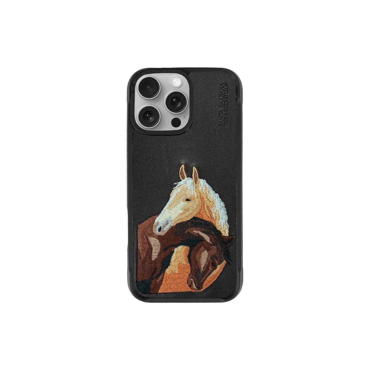 Santa Barbara Polo Racquet Club Apple iPhone 16 Pro Max Isidore Kapak - Siyah