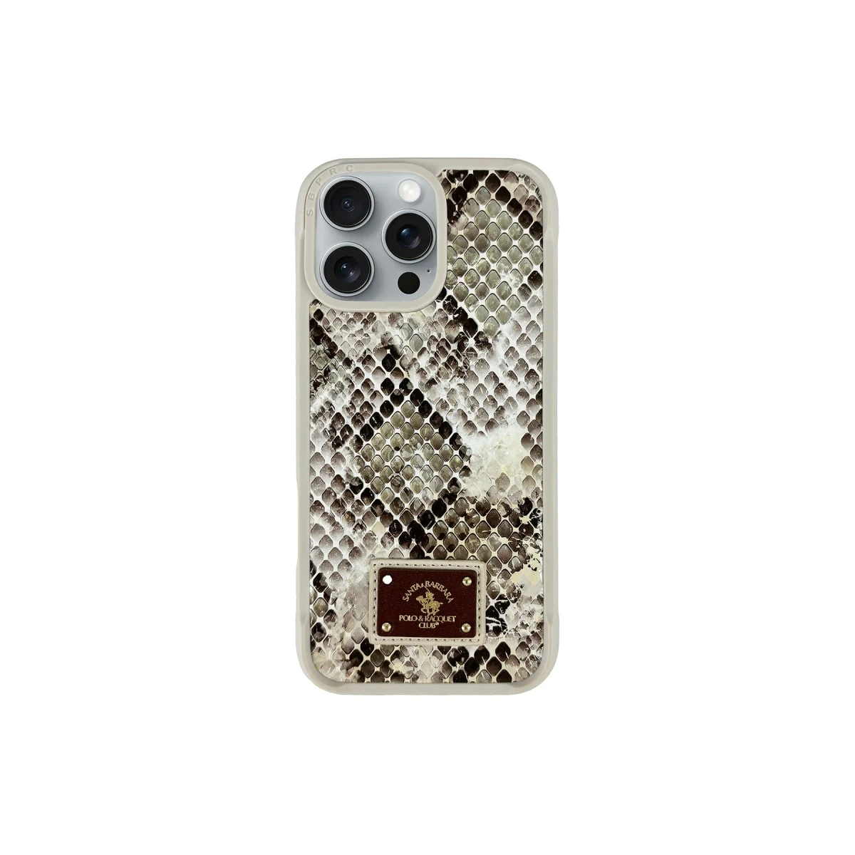 Santa Barbara Polo Racquet Club Apple iPhone 16 Pro Max Sagar Magsafe Kapak - Bej