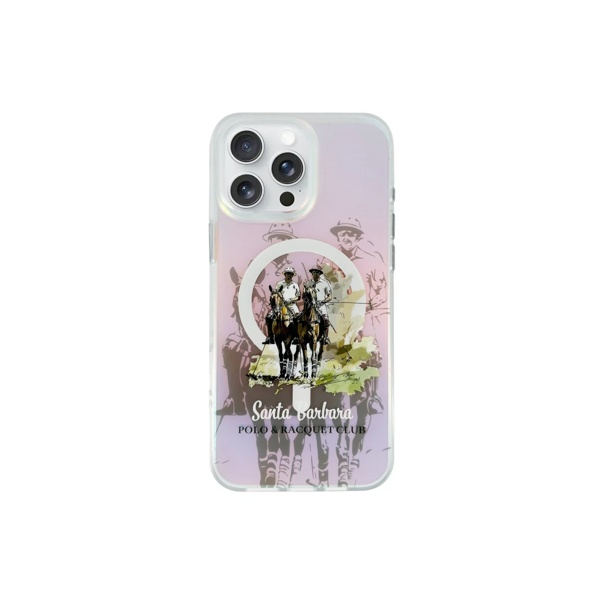 Santa Barbara Polo Racquet Club Apple iPhone 16 Pro Max Carter Magsafe Kapak - Player