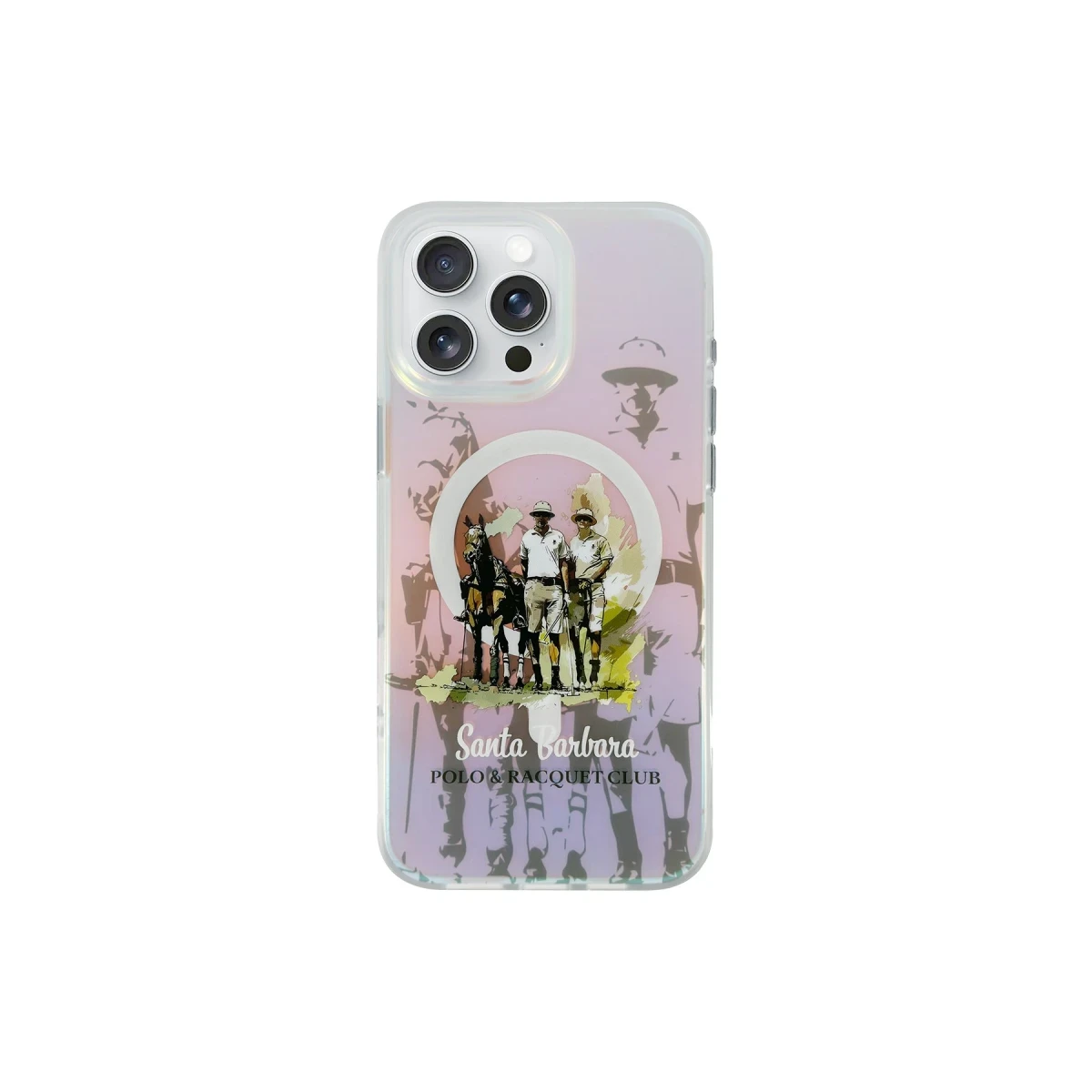 Santa Barbara Polo Racquet Club Apple iPhone 16 Pro Max Carter Magsafe Kapak - Standing