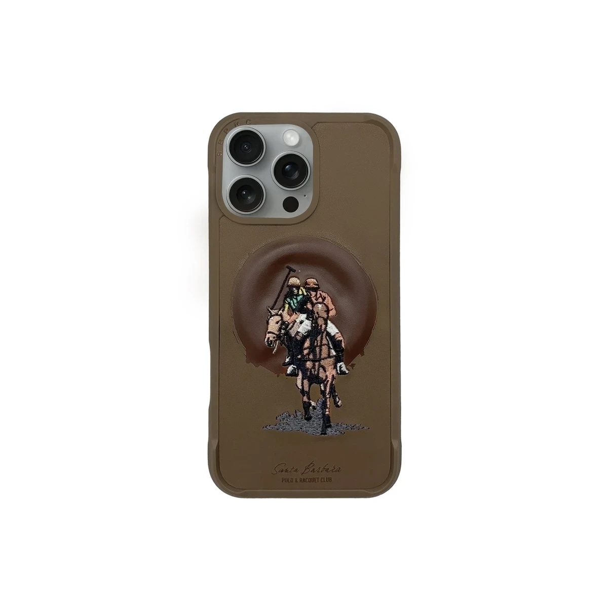 Santa Barbara Polo Racquet Club Apple iPhone 16 Pro Aubrey Magsafe Kapak - Gold