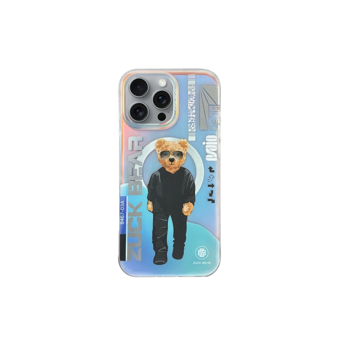 ZuckBear Apple iPhone 16 Pro Max Berlin Boss Magsafe Kapak - Zwei Charm