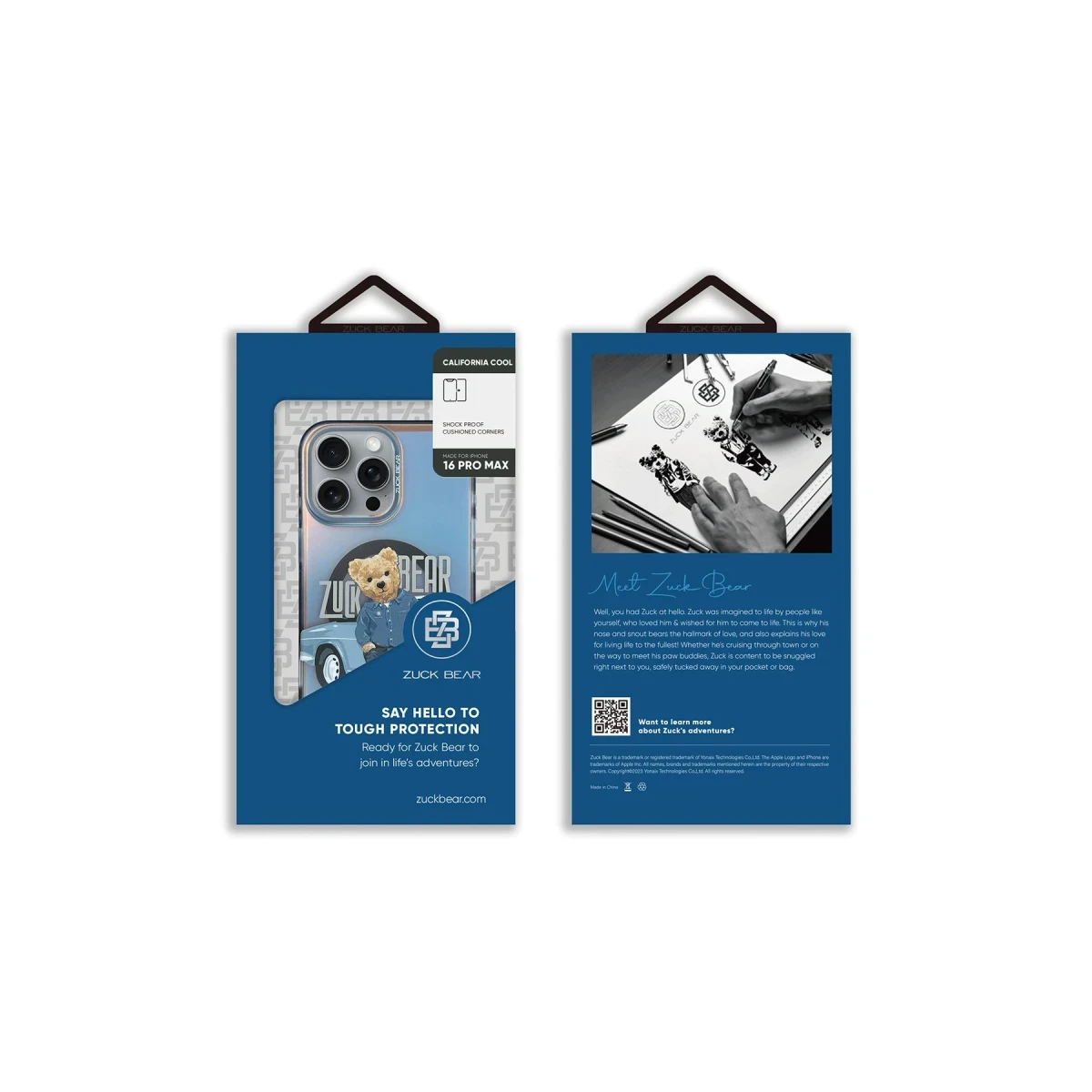 ZuckBear Apple iPhone 16 Pro Max California Cool Magsafe Kapak - Shirt