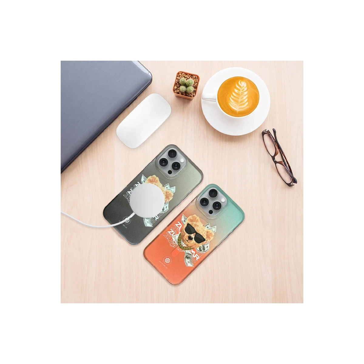 ZuckBear Apple iPhone 16 Pro Harold Magsafe Kapak - Siyah