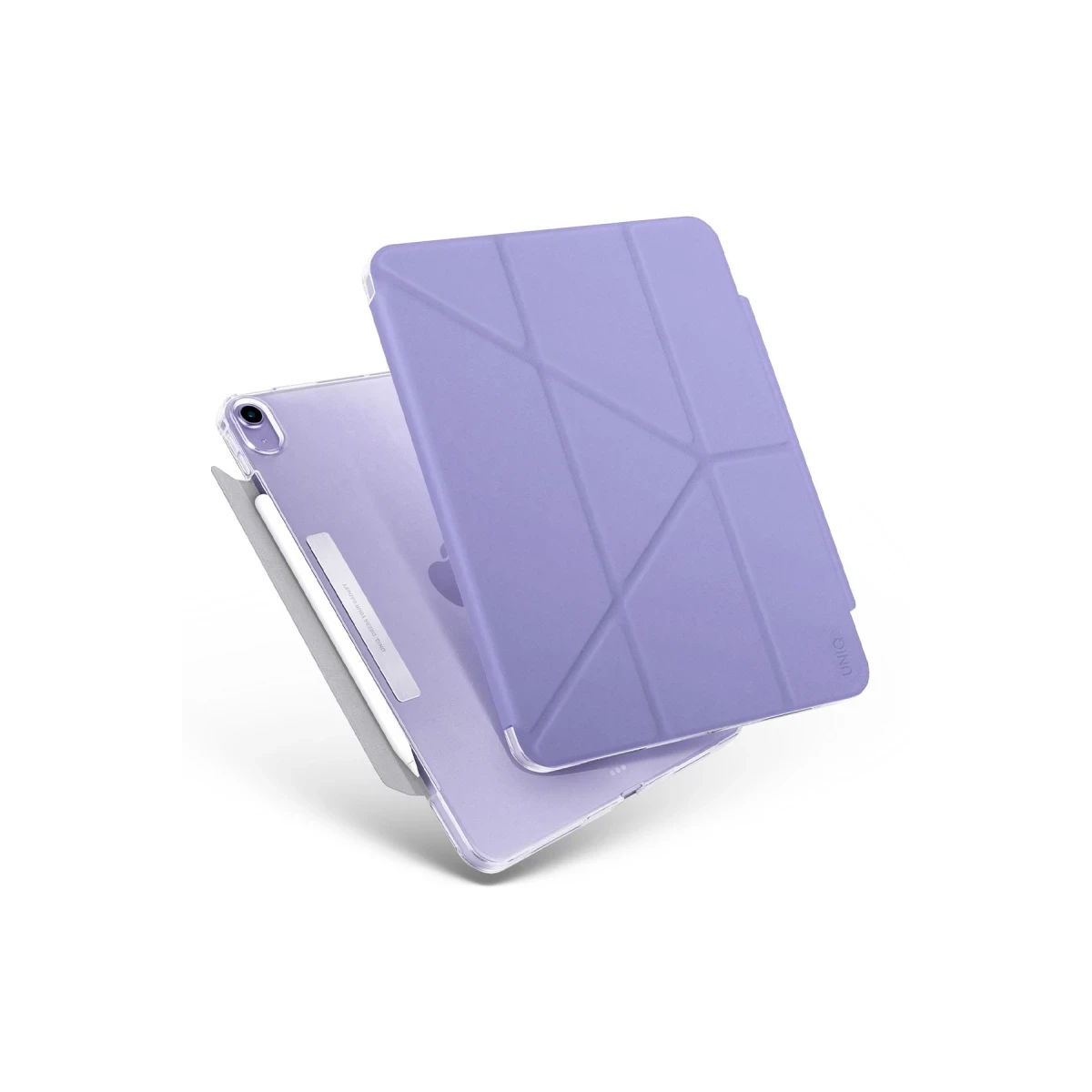 Uniq Apple iPad Air 4 10.9/iPad 2025 10.9 10.Nesil (A16) Camden Katlanabilir Tablet Kapak - Mor