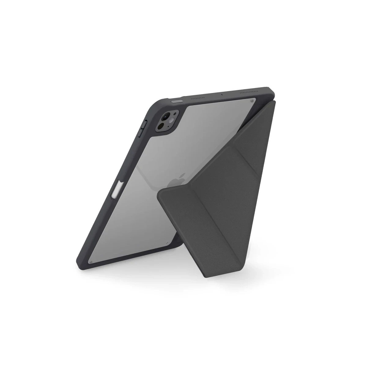 Uniq Apple iPad Pro 11 (2024) Moven Standlı Tablet Kapak - Gri