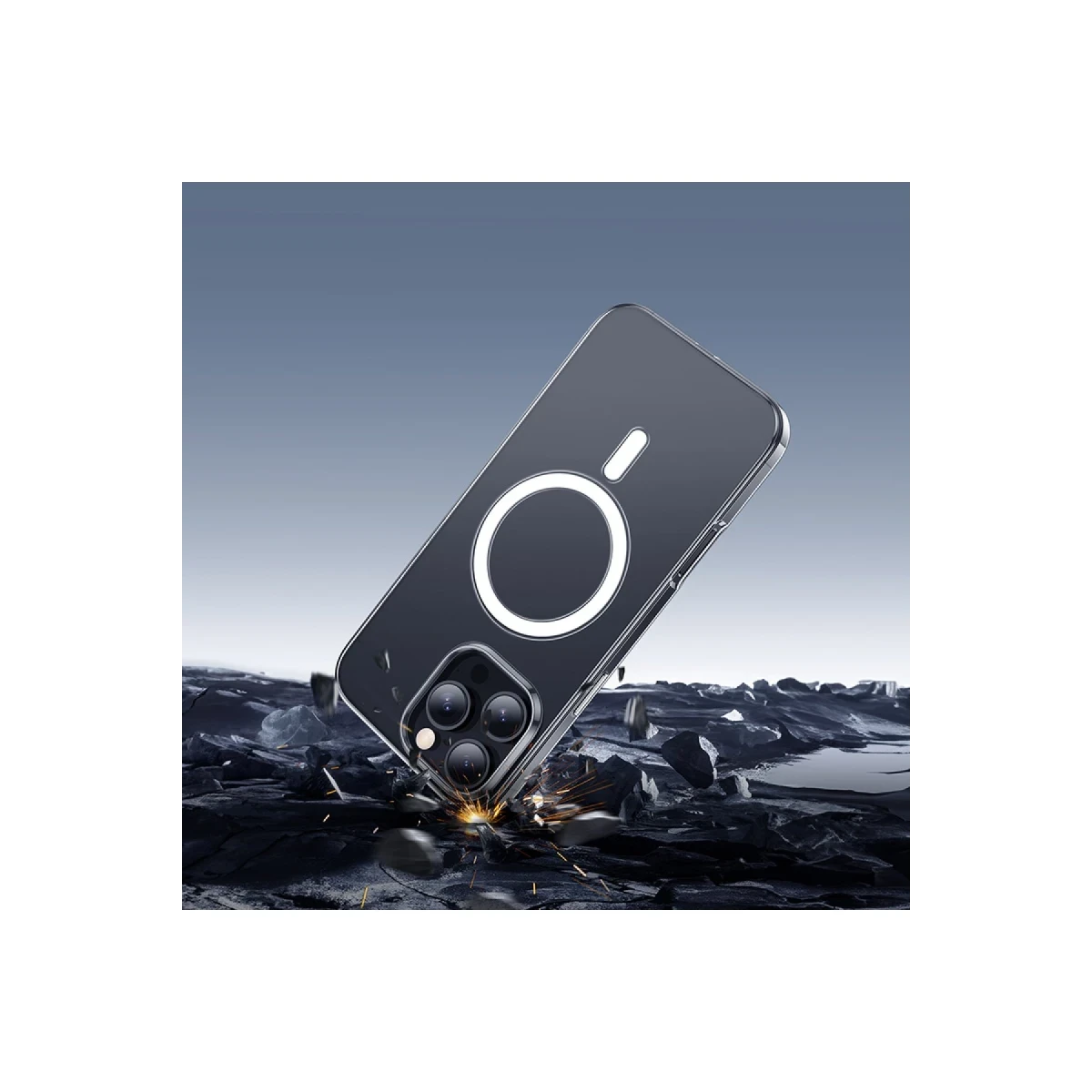 Hoco. Apple iPhone 16 Pro Primary Şeffaf Magsafe Kapak - Şeffaf