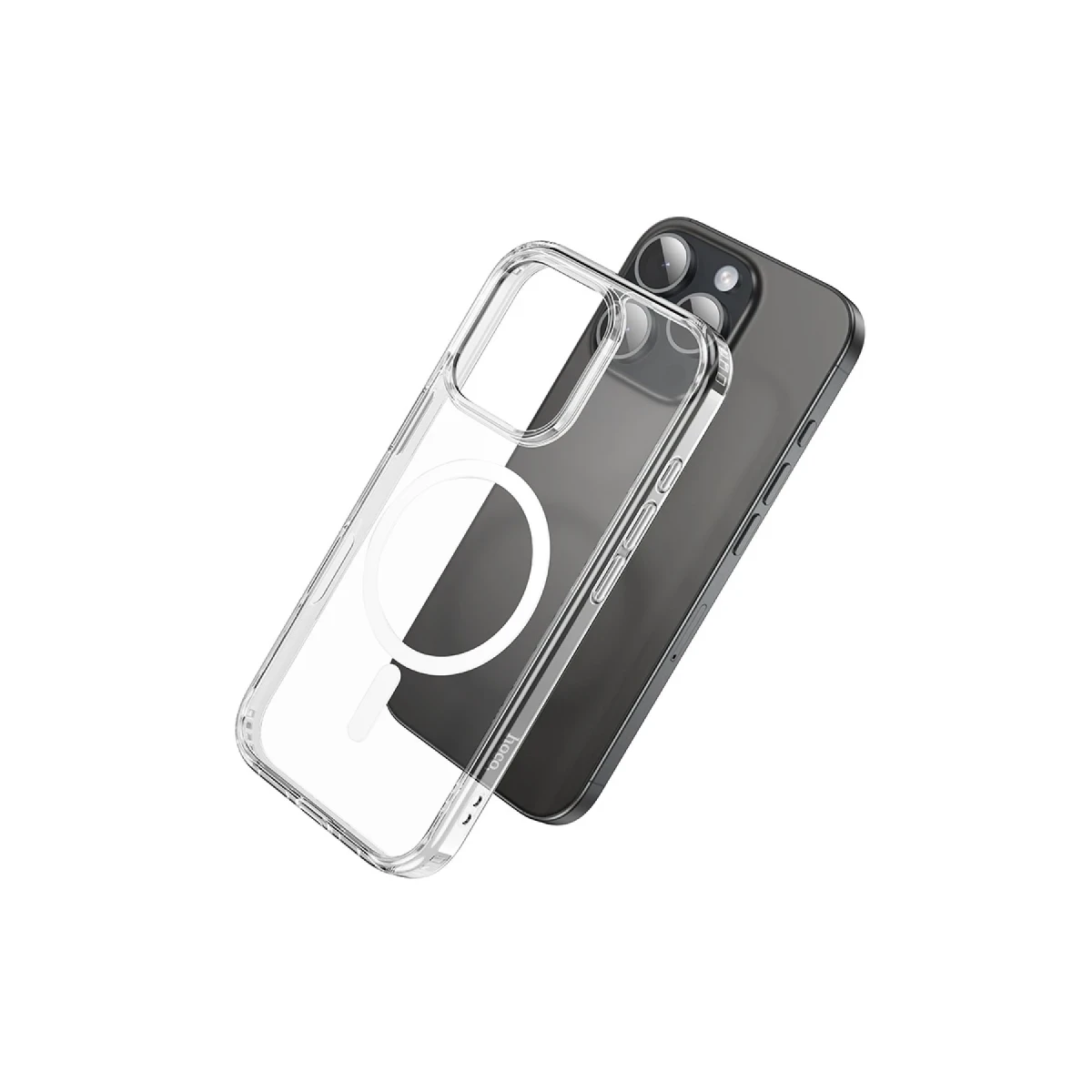 Hoco. Apple iPhone 16 Pro Max Anti Fall Airbag Magsafe Kapak - Şeffaf