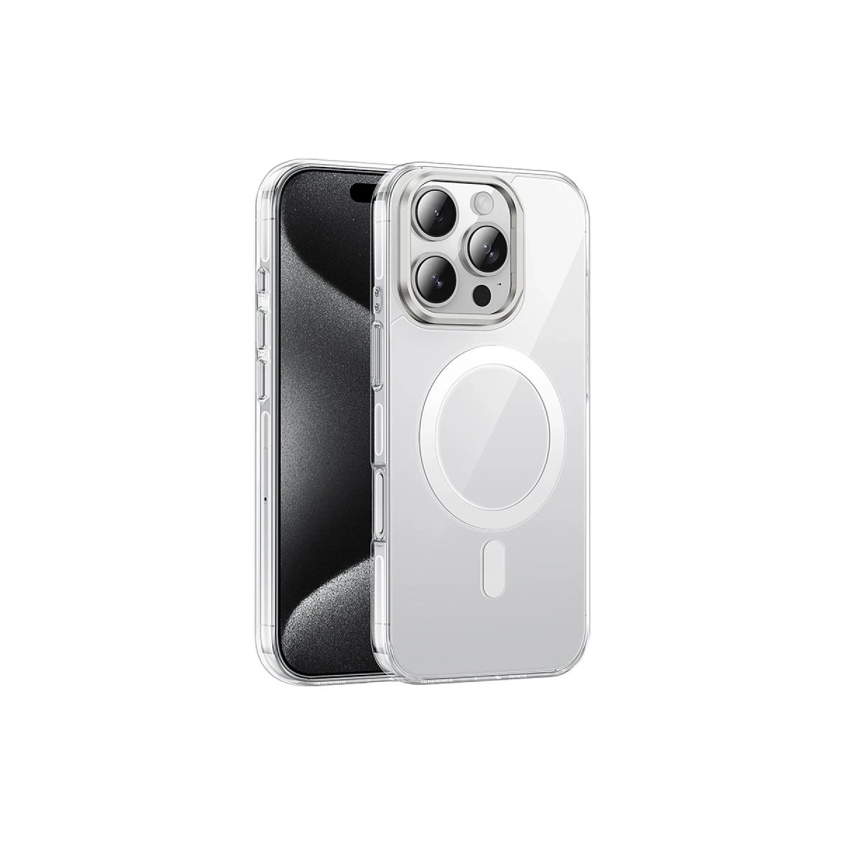 Hoco. Apple iPhone 16 Pro Invisible Magsafe Kapak - Şeffaf