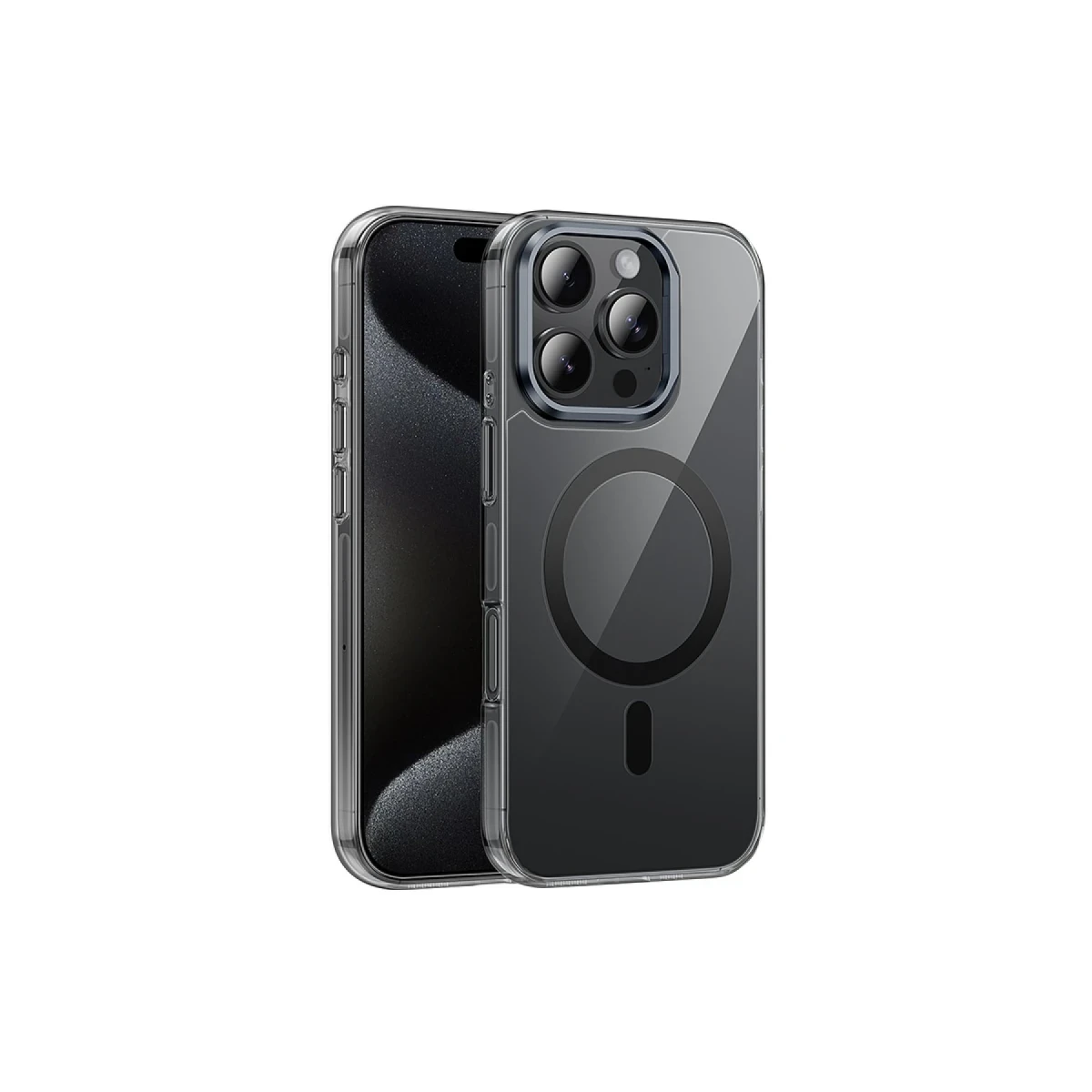 Hoco. Apple iPhone 16 Pro Max Invisible Magsafe Kapak - Siyah