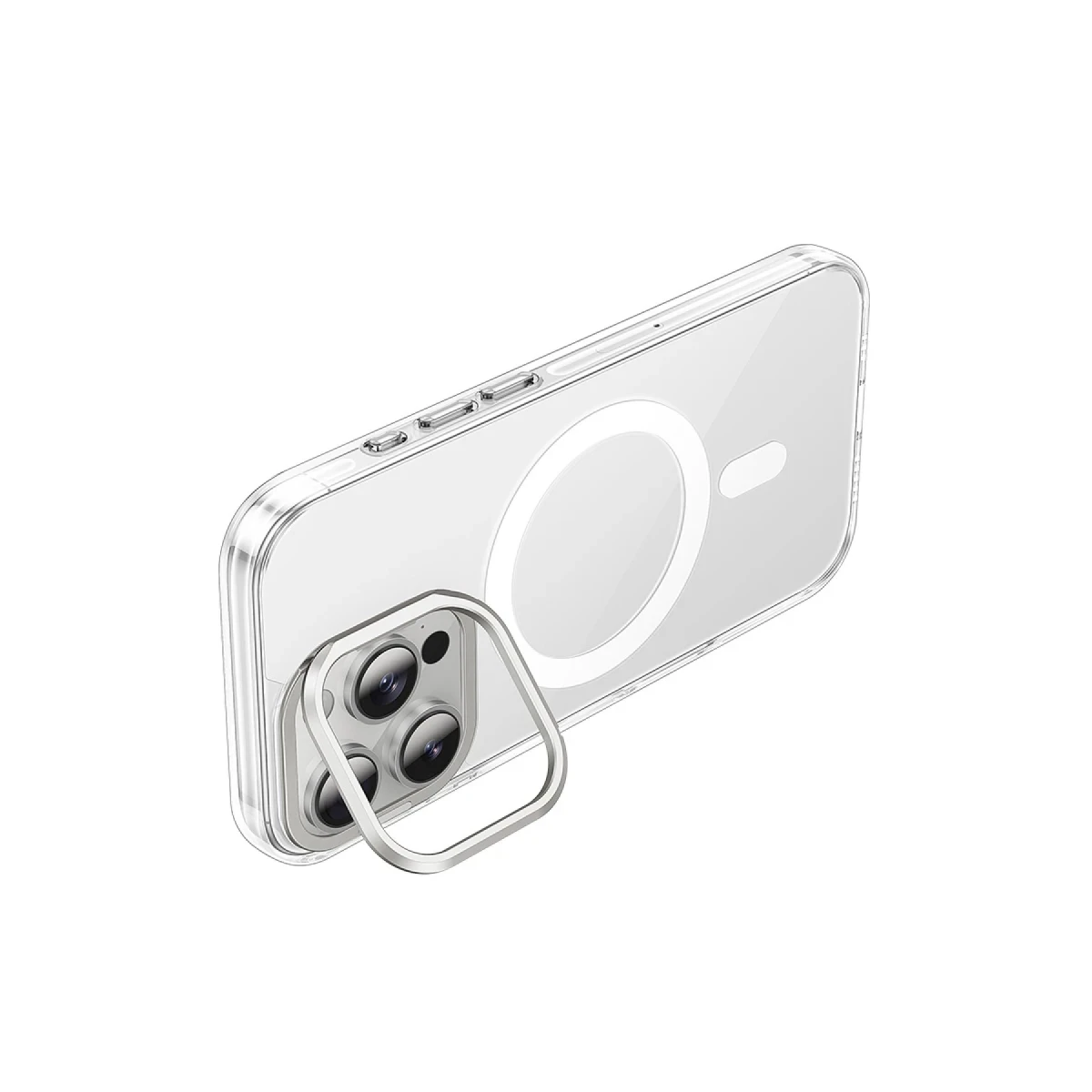 Hoco. Apple iPhone 16 Pro Max Invisible Magsafe Kapak - Şeffaf