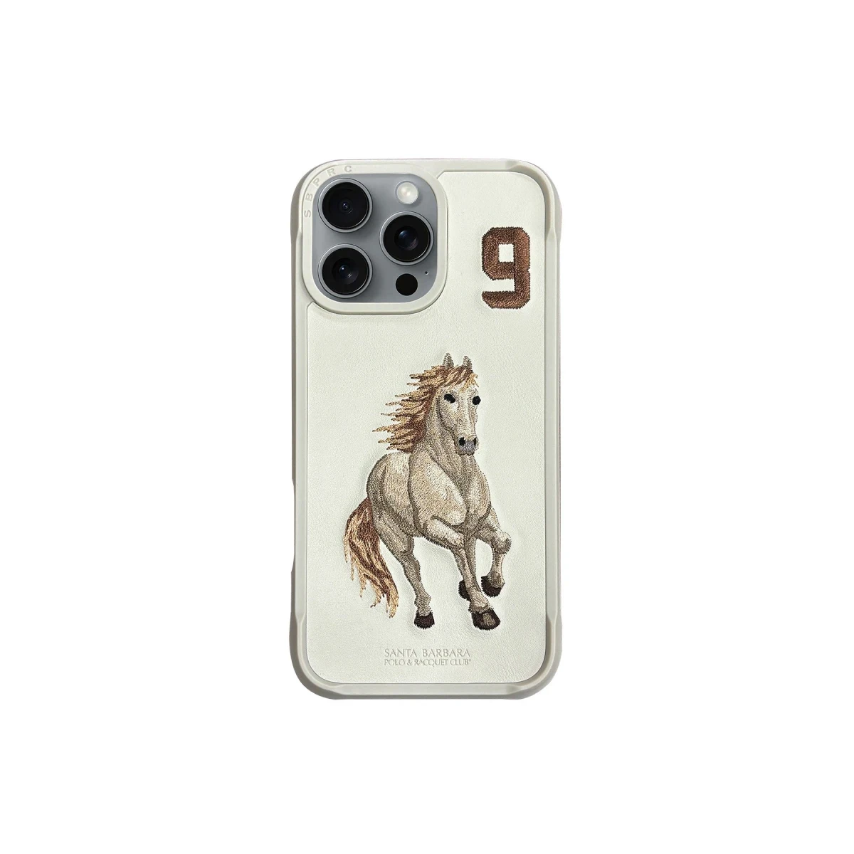 Santa Barbara Polo Racquet Club Apple iPhone 16 Pro Max Boris Kapak - Bej