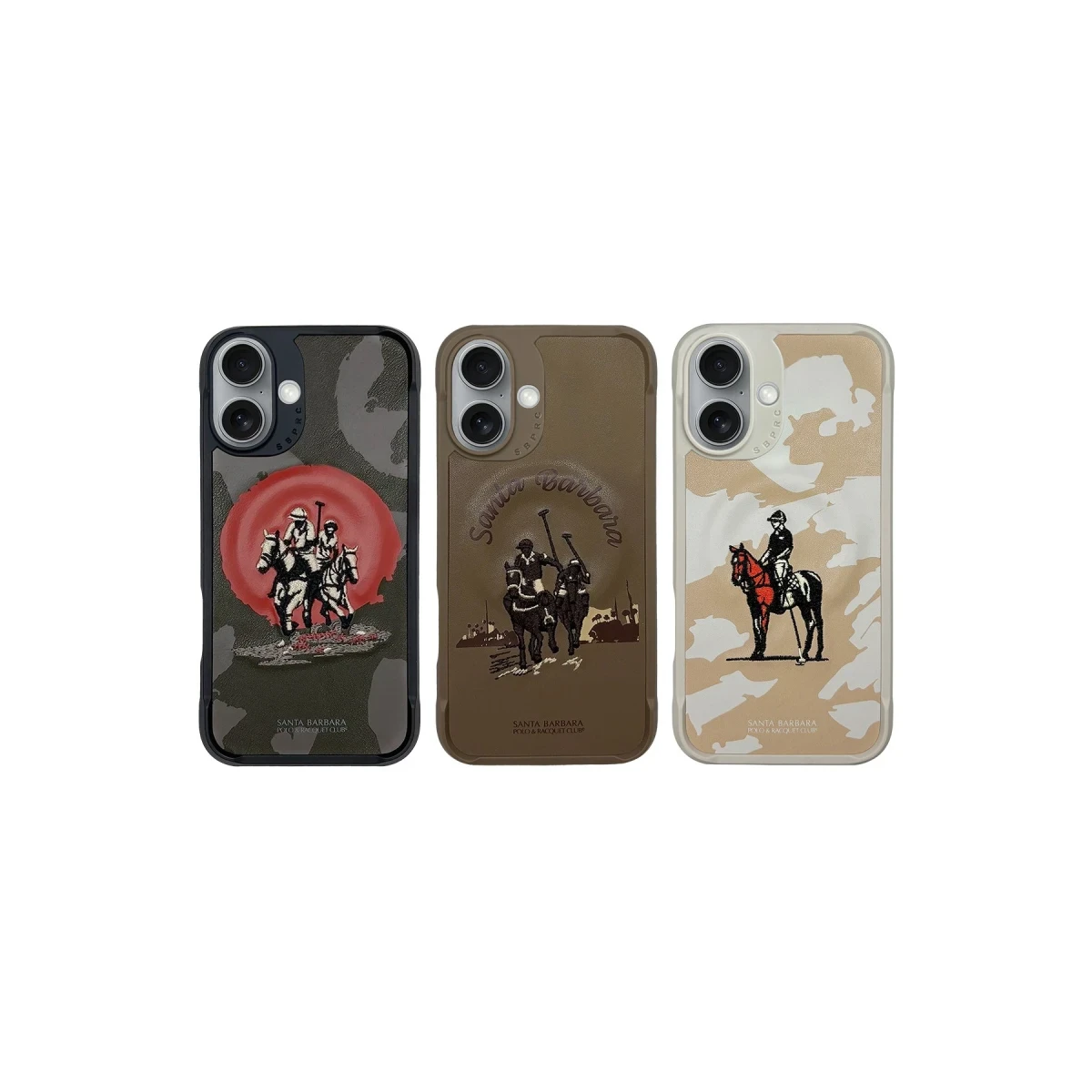 Santa Barbara Polo Racquet Club Apple iPhone 16 Virgil Magsafe Kapak - Bej