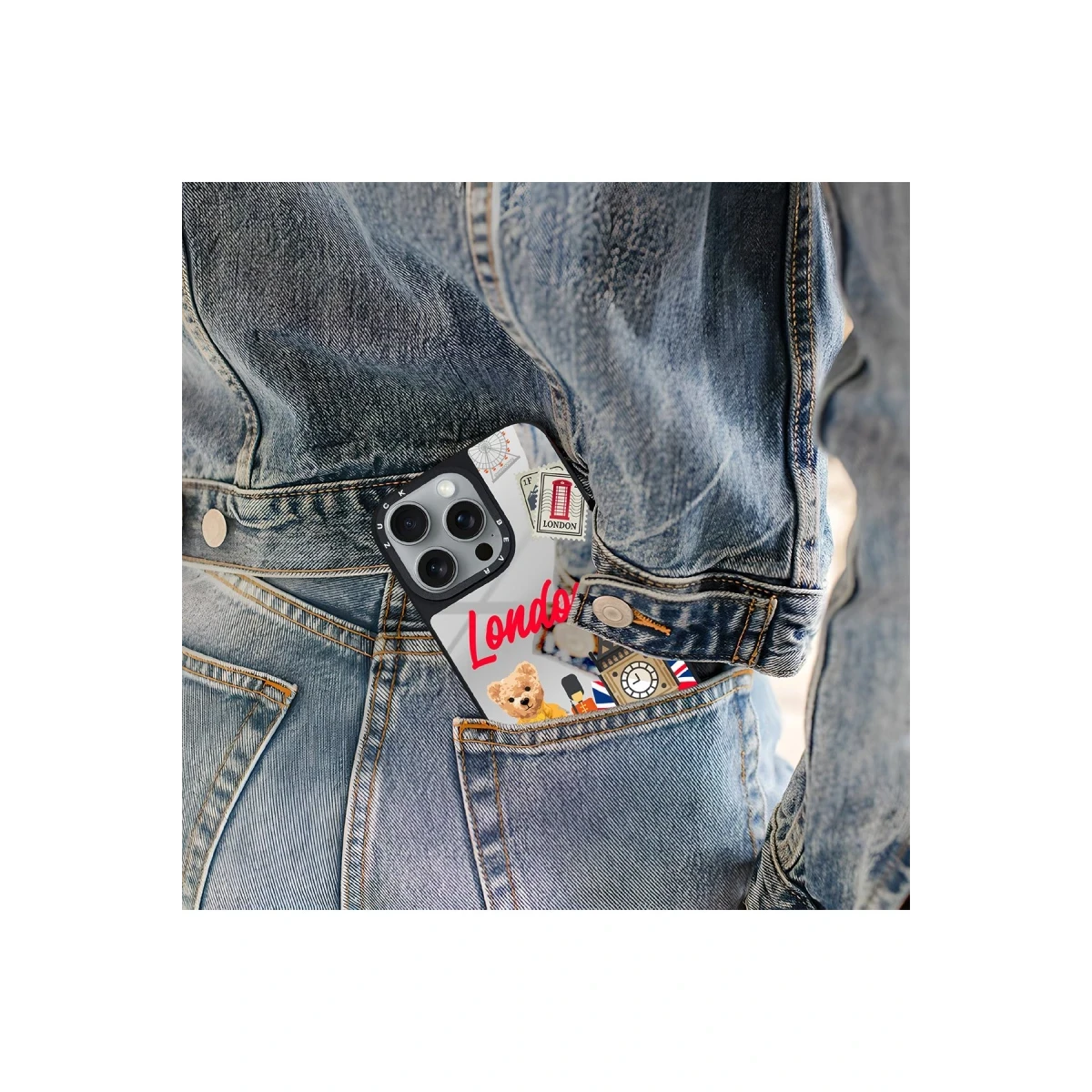 ZuckBear Apple iPhone 16 Pro Max Benard Mirror Magsafe Kapak - New York