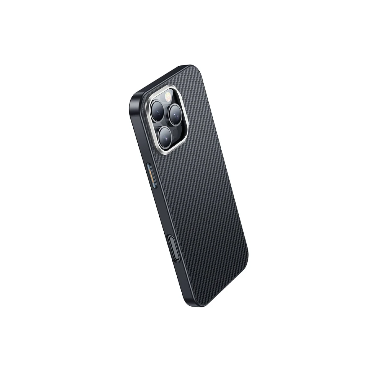 Hoco. Apple iPhone 16 Pro Knight Kevlar Magsafe Kapak - Siyah