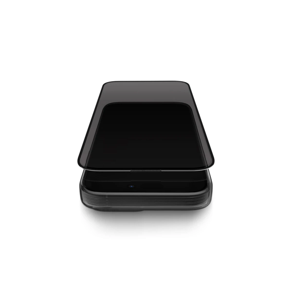 Uniq Apple iPhone 16 Plus Optix Hayalet Cam Ekran Koruyucu - Siyah