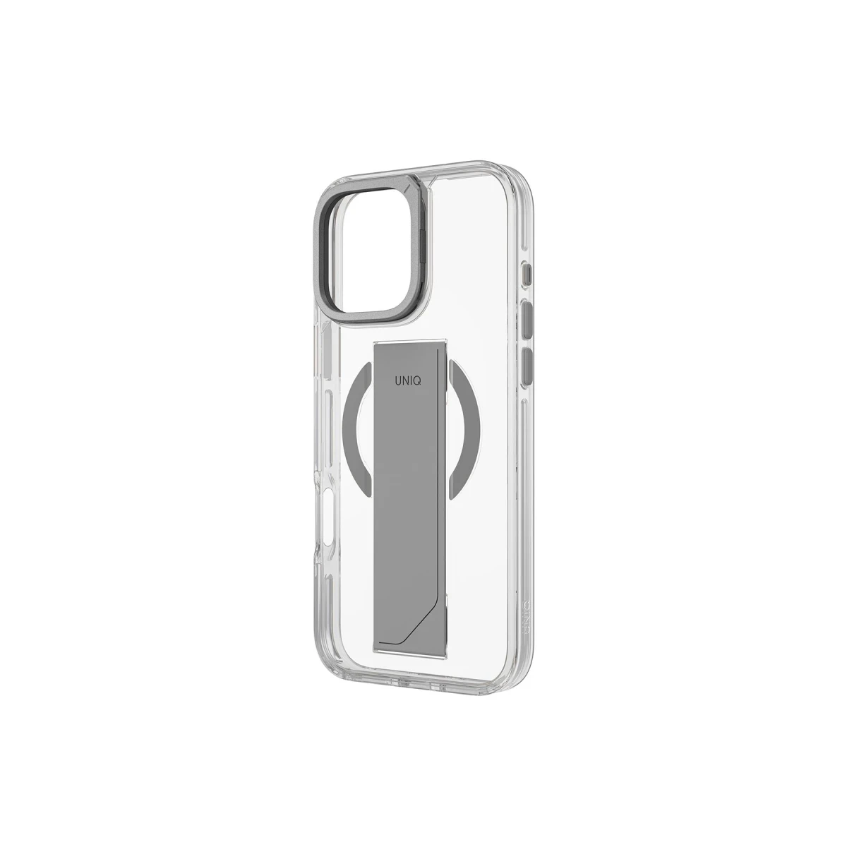 Uniq Apple iPhone 16 Pro Max Heldro Max Magsafe Standlı Kapak - Titan Gri