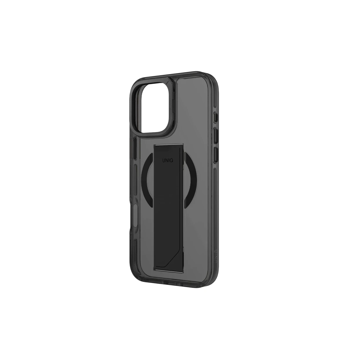 Uniq Apple iPhone 16 Pro Max Heldro Max Magsafe Standlı Kapak - Siyah