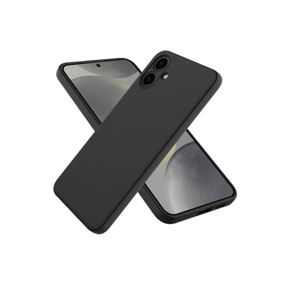 Newface Samsung Galaxy A06 Kılıf First Silikon - Siyah — görsel 3