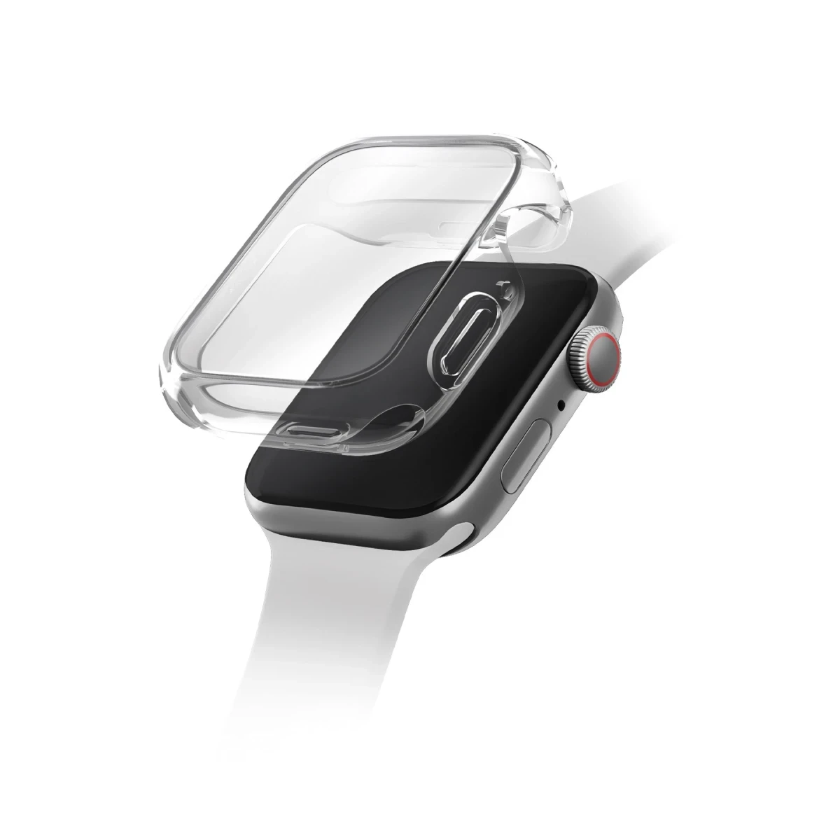 Uniq Apple Watch 42mm Garde Kasa Cam Ekran Koruyucu - Şeffaf