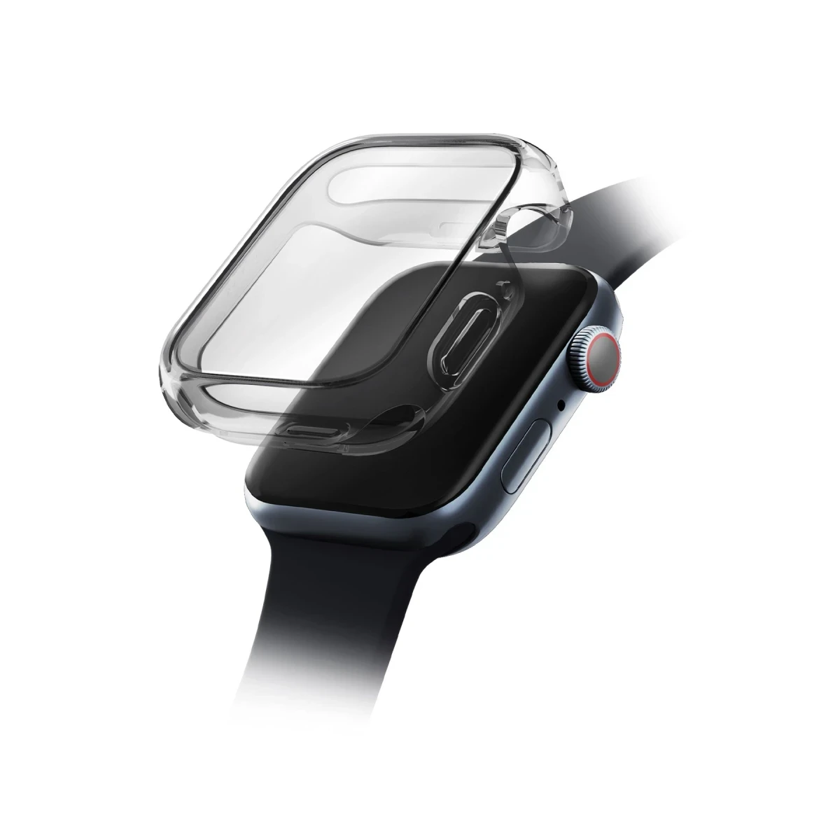Uniq Apple Watch 42mm Garde Kasa Cam Ekran Koruyucu - Füme