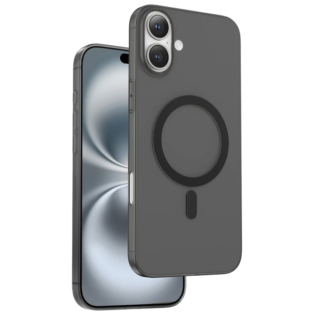 Keephone Apple iPhone 16 Plus AirSkin Pro Magsafe Kılıf - Siyah