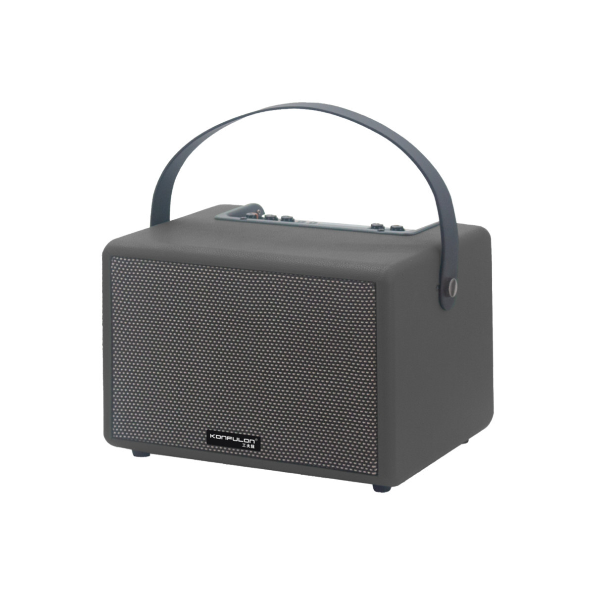 Konfulon F31 50W Sürücülü 2 Adet Mikrofonlu BT 5.2 Kablosuz Hoparlör - Siyah — görsel 11