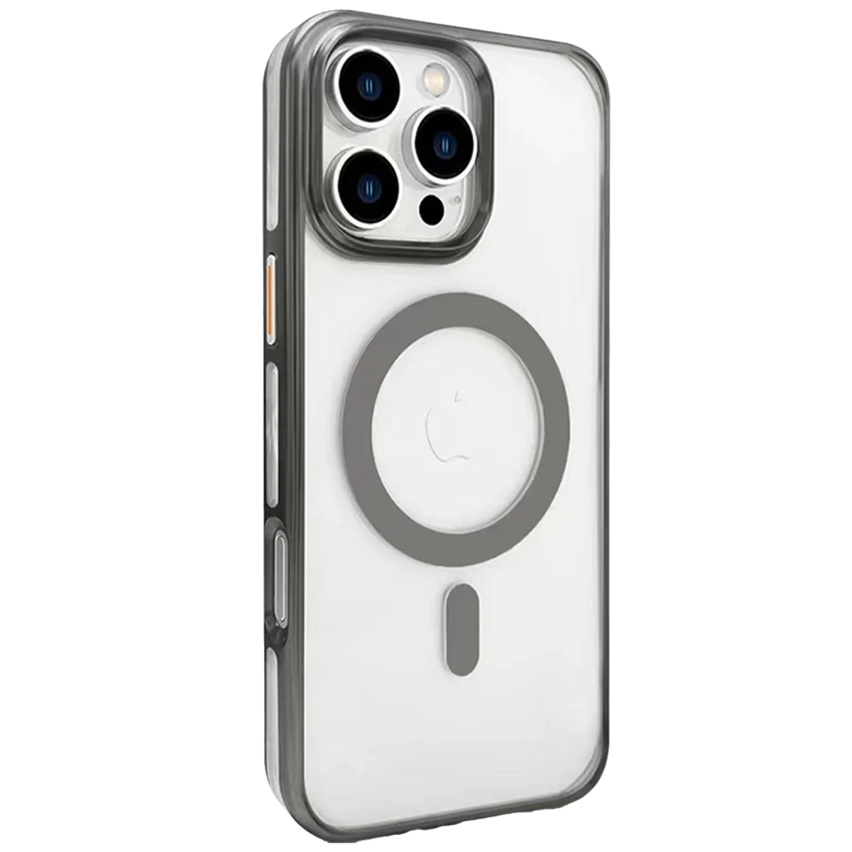 Joko Apple iPhone 16 Pro Max Gleam PC Sert Magsafe Kılıf - Titan Gri
