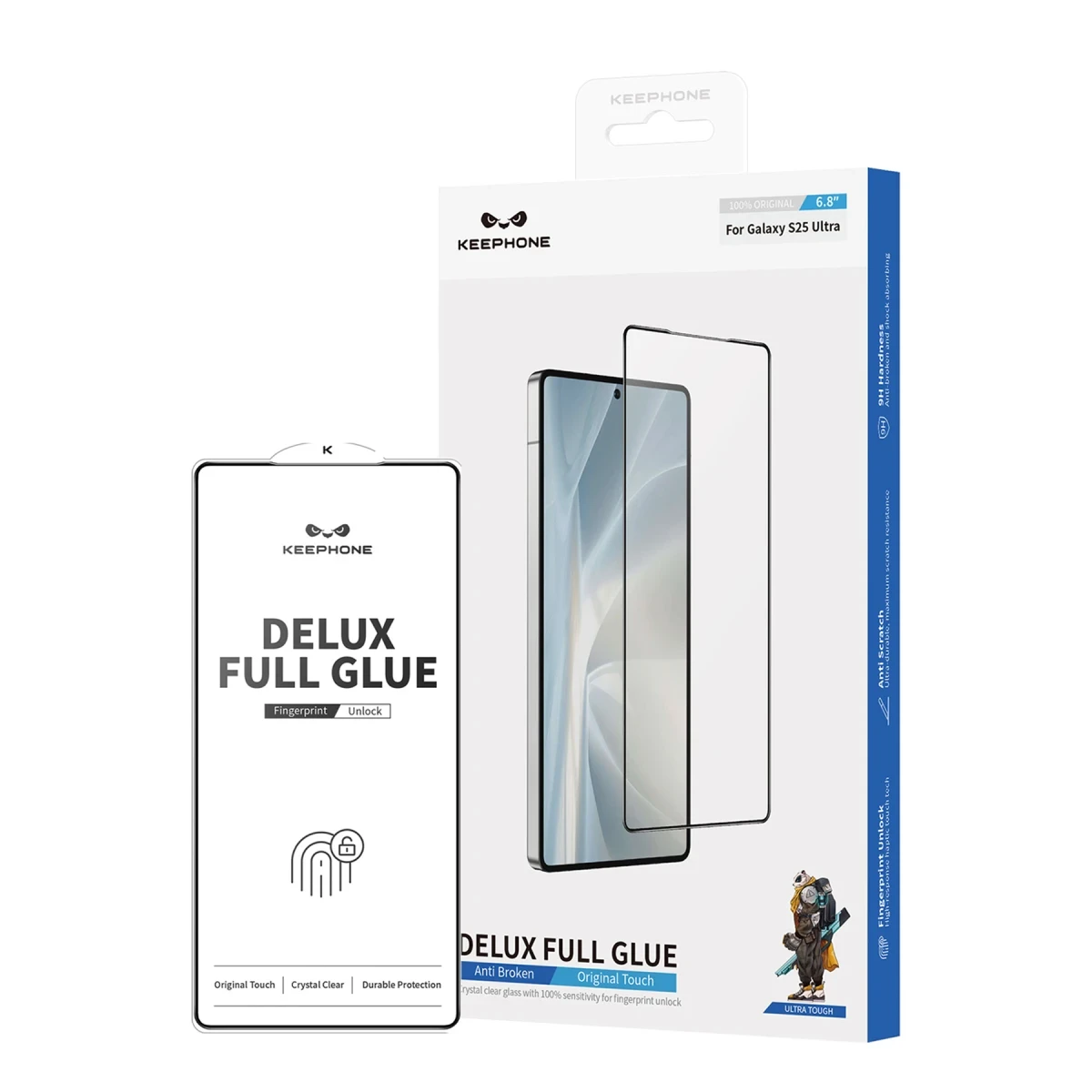 Delux Full Glue 2.5D Cam Ekran Koruyucu