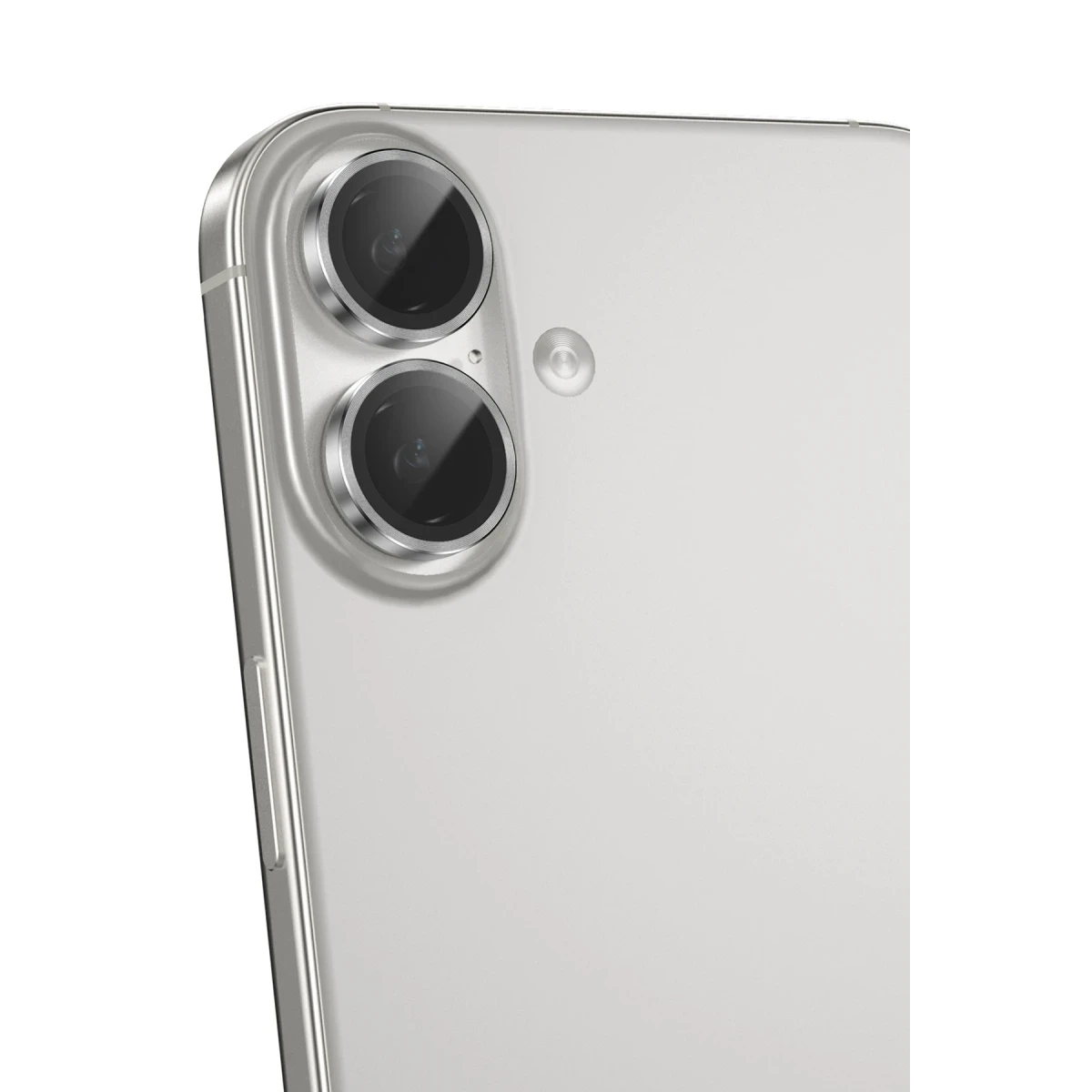 Keephone Apple iPhone 16 3D Spiral Alüminyum AR Kamera Lens Koruyucu - Siyah