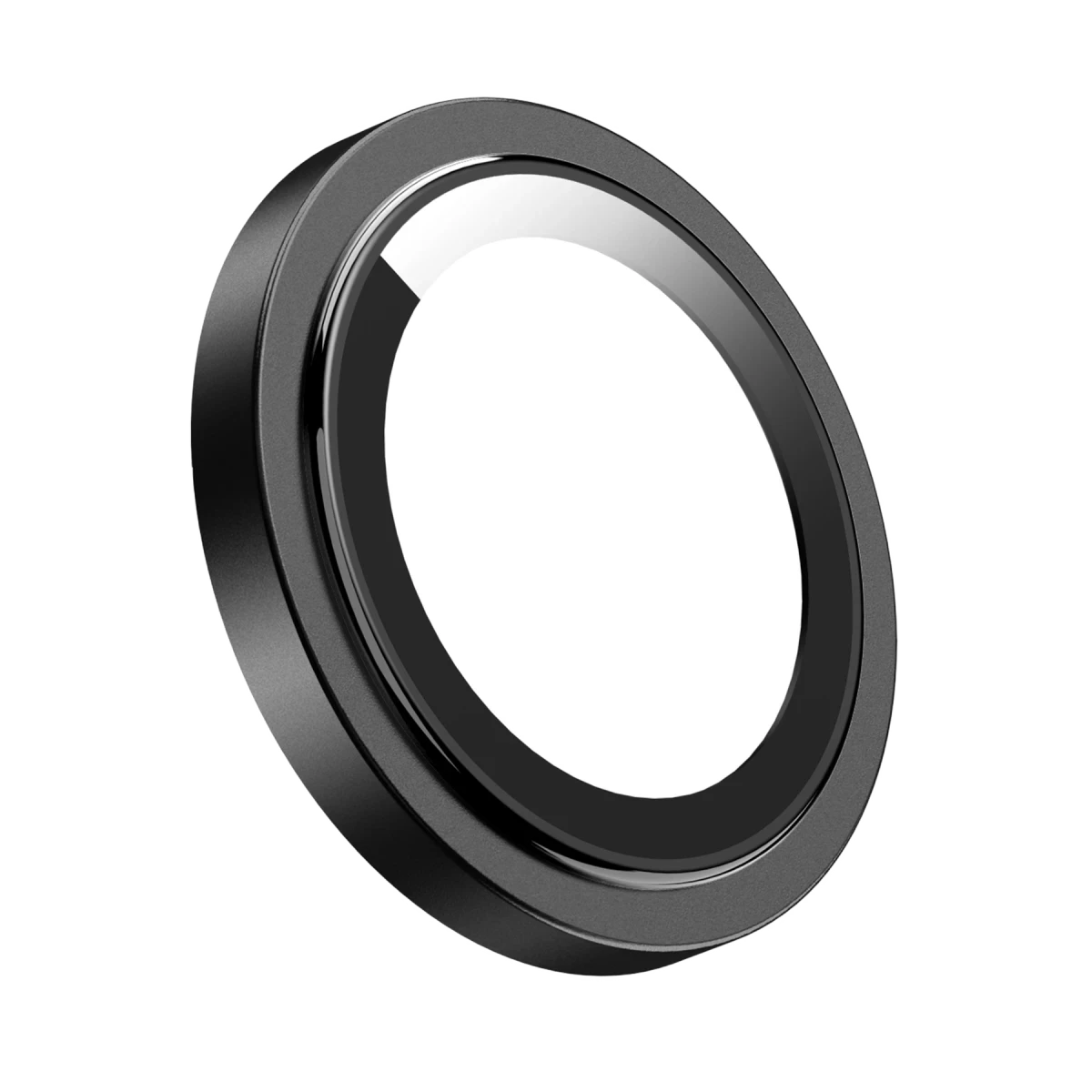 Keephone Apple iPhone 15 Capital Alüminyum AR Kamera Lens Koruyucu - Siyah