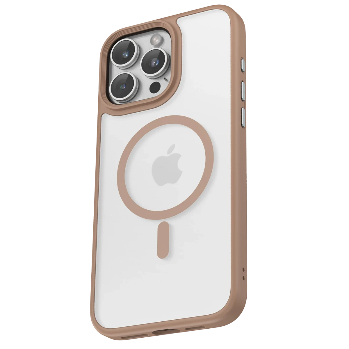 Keephone Apple iPhone 16 Pro Mago Pro Magsafe Kılıf - Natural Titanyum