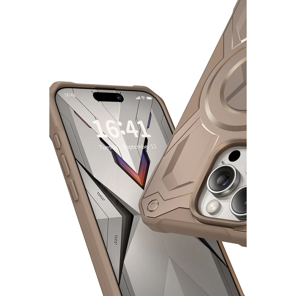Keephone Apple iPhone 16 Pro Max Monarch Magsafe Kılıf - Siyah