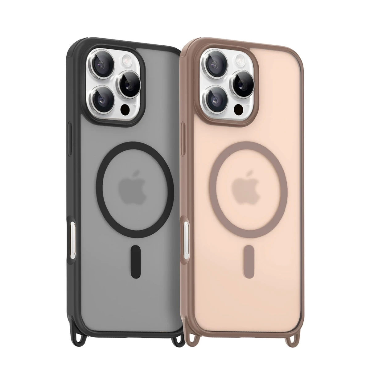 Keephone Apple iPhone 16 Pro MagArmor Magsafe Kılıf - Çöl Titanyum
